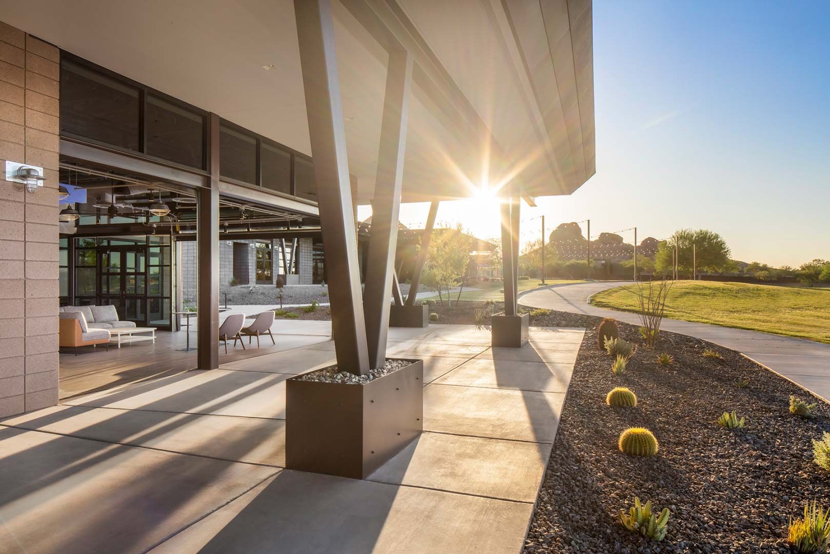 arizona golf house, a office and community hub in phoenix, arizona, gallery photograph 1