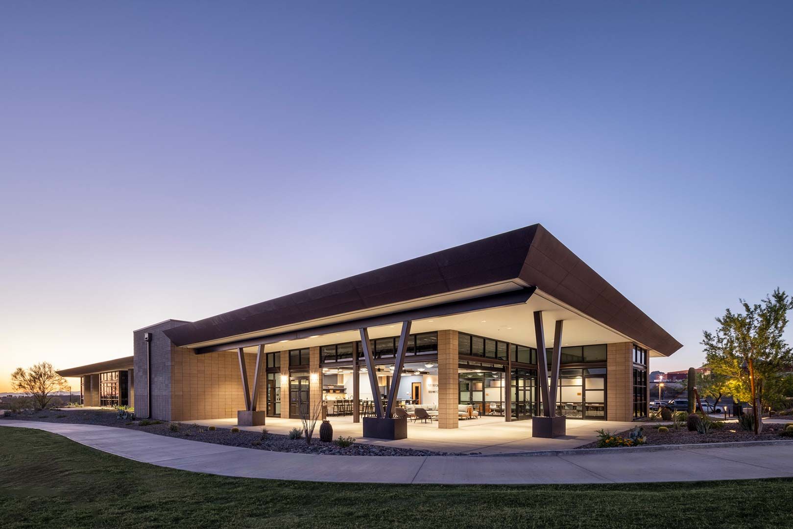 arizona golf house, a office and community hub in phoenix, arizona, photograph 3