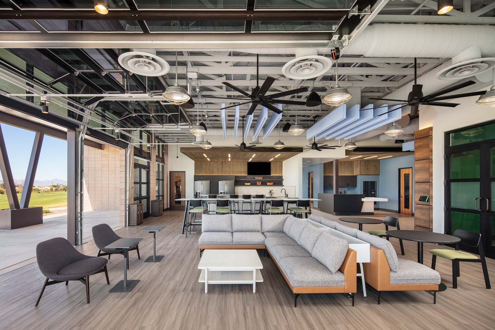 arizona golf house, a office and community hub in phoenix, arizona, gallery photograph 2