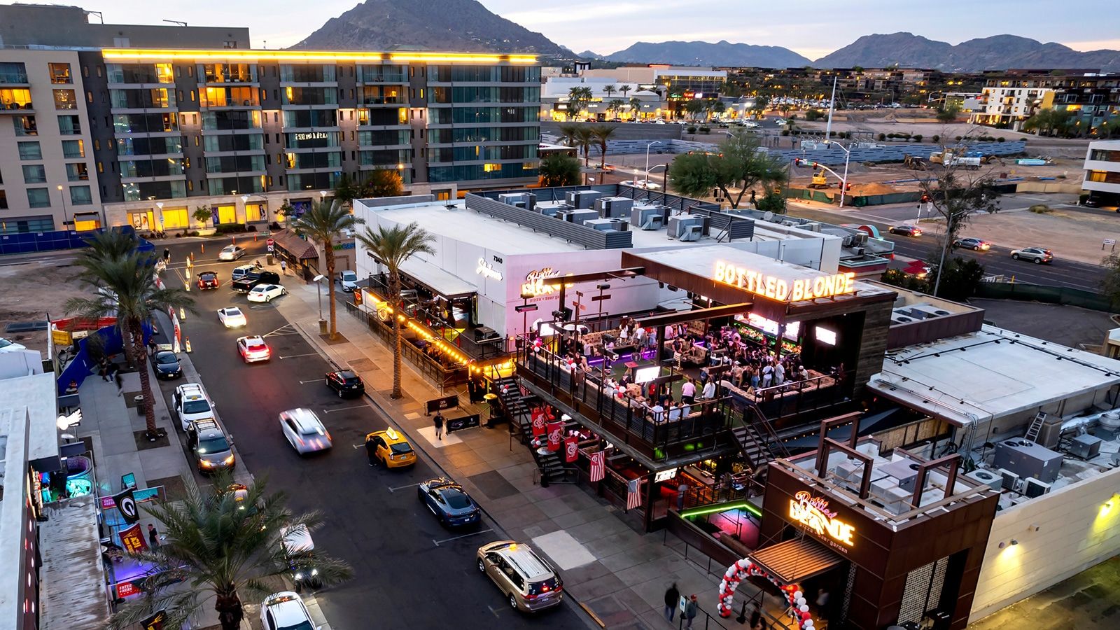 bottled blonde, a restaurant and bar in scottsdale, arizona