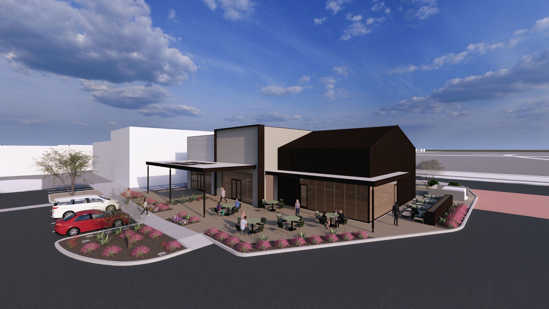 lightheart at higley, a retail shell in gilbert, arizona